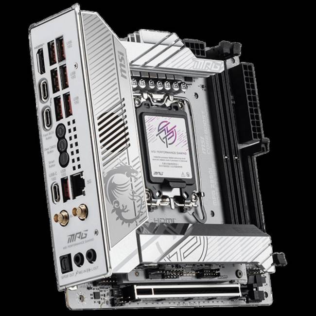 Материнская плата MSI MPG Z890I EDGE TI WIFI — для бизнеса и офиса Материнская плата MSI MPG Z890I EDGE TI WIFI — для бизнеса и офиса