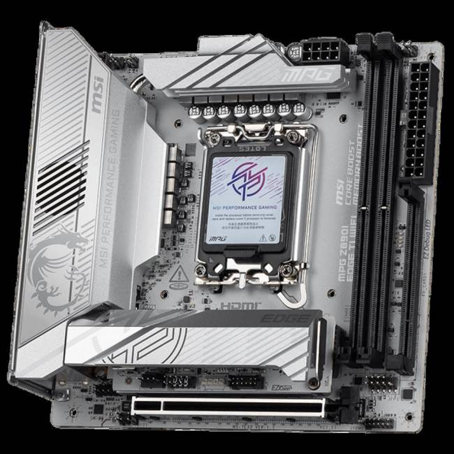 Материнская плата MSI MPG Z890I EDGE TI WIFI — для бизнеса и офиса Материнская плата MSI MPG Z890I EDGE TI WIFI — для бизнеса и офиса