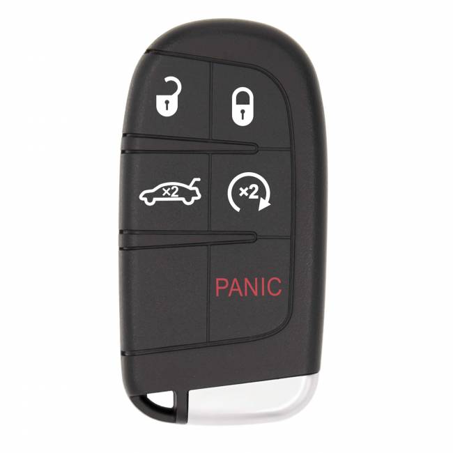 Ключ смарт CHRYSLER 200/300 2015-2021 ID46 PCF7945A/PCF7953A 433 MHz ASK M3M-40821302 + вставка CY24 — для бизнеса и офиса