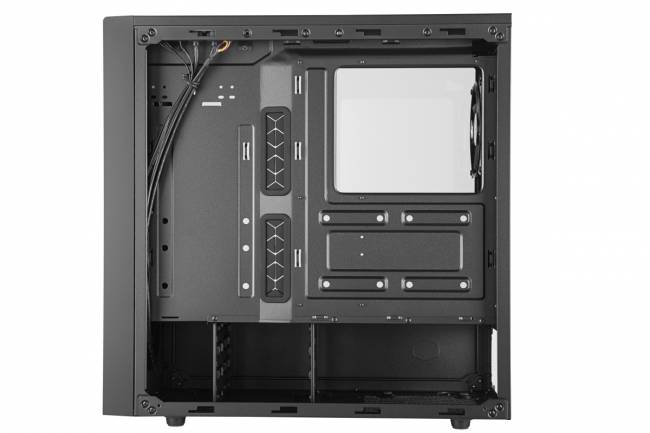 Корпус без блока питания Cooler Master MasterBox NR600 without ODD — для бизнеса и офиса Корпус без блока питания Cooler Master MasterBox NR600 without ODD — для бизнеса и офиса
