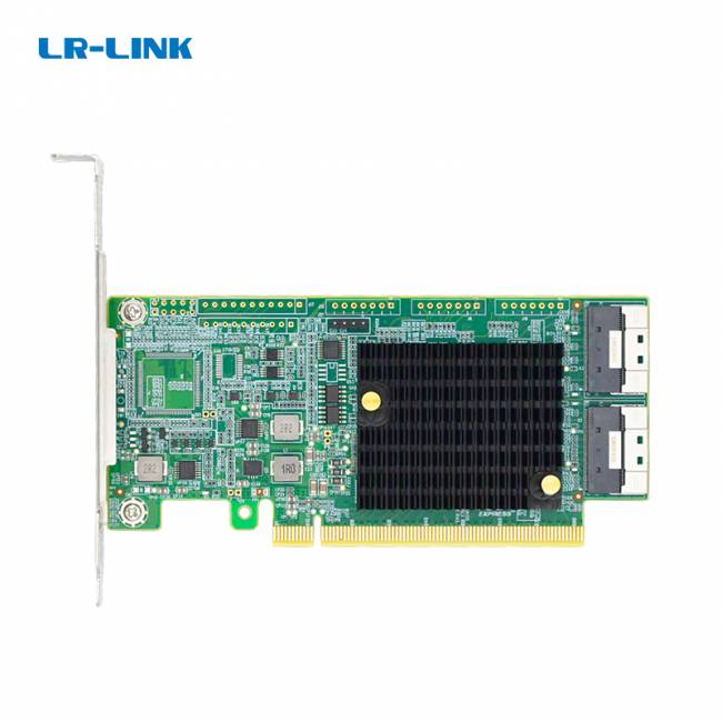 Адаптер для SSD LR-Link PCIe x16 to Two SlimSAS SFF-8654 8i LRNV9F24 — для бизнеса и офиса Адаптер для SSD LR-Link PCIe x16 to Two SlimSAS SFF-8654 8i LRNV9F24 — для бизнеса и офиса