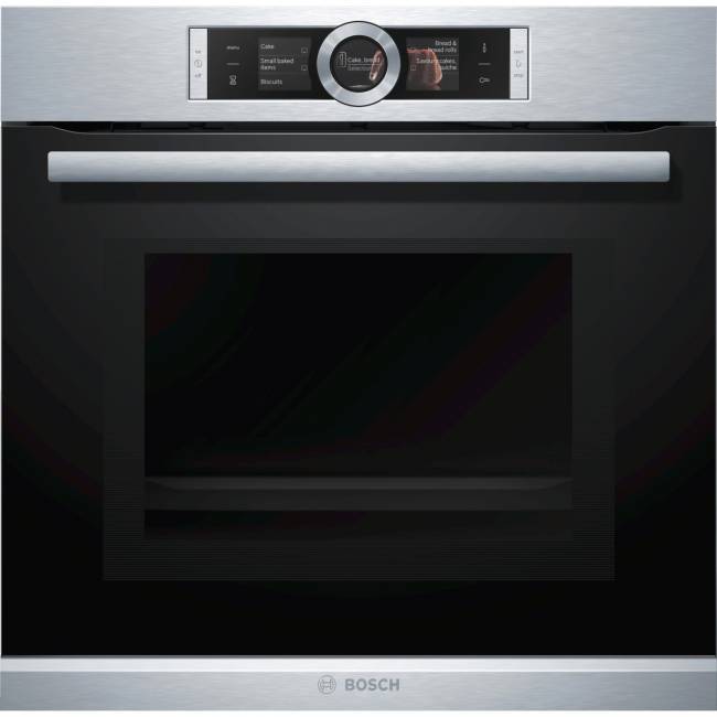 Встраиваемая электрическая духовка BOSCH Bosch Serie 8 HMG636BS1 — для бизнеса и офиса Встраиваемая электрическая духовка BOSCH Bosch Serie 8 HMG636BS1 — для бизнеса и офиса