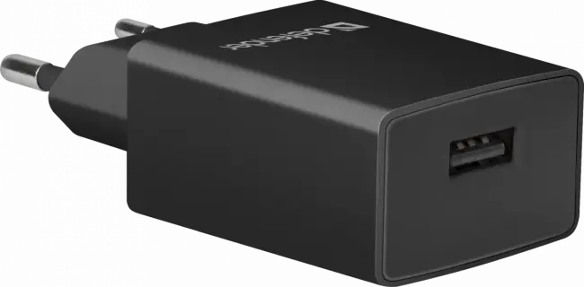 Defender Сетевой адаптер EPA-10 черный, 1xUSB, 5V/2.1А, пакет Defender 83572 — для бизнеса и офиса Defender Сетевой адаптер EPA-10 черный, 1xUSB, 5V/2.1А, пакет Defender 83572 — для бизнеса и офиса