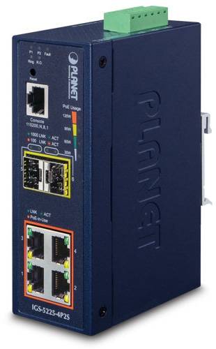 коммутатор Коммутатор PLANET IGS-5225-4P2S — для бизнеса и офиса