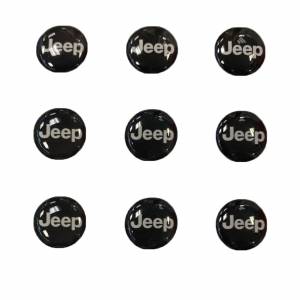 Логотип силиконовый 14 мм JEEP