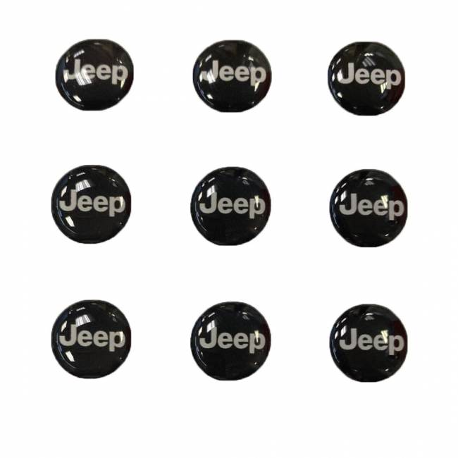 Логотип силиконовый 14 мм JEEP — для бизнеса и офиса Логотип силиконовый 14 мм JEEP — для бизнеса и офиса