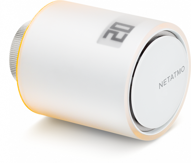 Дополнительная умная термоголовка Netatmo NAV-EN (для радиатора отопления) Дополнительная умная термоголовка для радиатора отопления Netatmo — для бизнеса и офиса