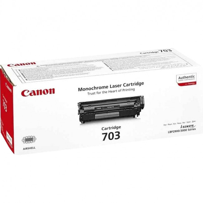 Тонер-картридж CANON 703 (7616A005) — для бизнеса и офиса