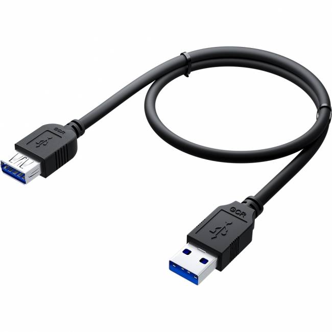 GCR Удлинитель 1.8m USB 3.0, AM/AF, черный Удлинитель Greenconnect 1.8 м (GCR-52601) — для бизнеса и офиса GCR Удлинитель 1.8m USB 3.0, AM/AF, черный Удлинитель Greenconnect 1.8 м (GCR-52601) — для бизнеса и офиса