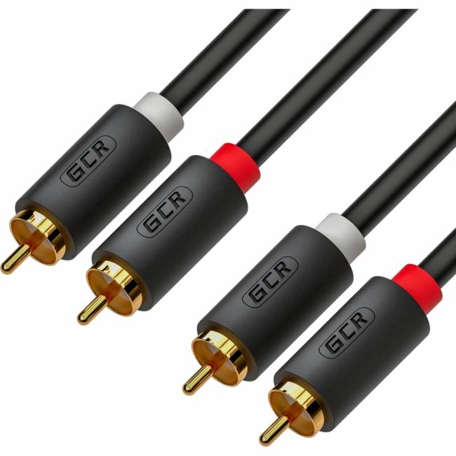GCR Кабель 10.0m аудио 2 х RCA / 2 х RCA , GOLD, черный, GCR-53110 Greenconnect GCR-53110,10 м — для бизнеса и офиса GCR Кабель 10.0m аудио 2 х RCA / 2 х RCA , GOLD, черный, GCR-53110 Greenconnect GCR-53110,10 м — для бизнеса и офиса