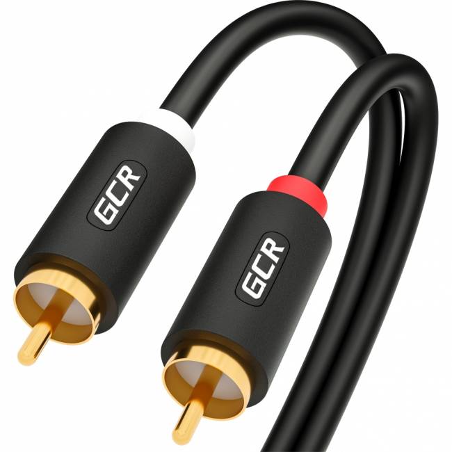 GCR Кабель 10.0m аудио 2 х RCA / 2 х RCA , GOLD, черный, GCR-53110 Greenconnect GCR-53110,10 м — для бизнеса и офиса GCR Кабель 10.0m аудио 2 х RCA / 2 х RCA , GOLD, черный, GCR-53110 Greenconnect GCR-53110,10 м — для бизнеса и офиса