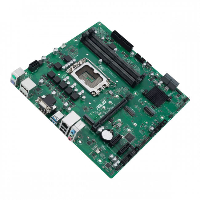 Материнская плата Asus PRO B760M-C-CSM (90MB1DX0-M1EAYC) — для бизнеса и офиса Материнская плата Asus PRO B760M-C-CSM (90MB1DX0-M1EAYC) — для бизнеса и офиса