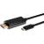 Кабель-адаптер USB 3.1 Type-Cm -->DP(m) 4K@60Hz, 1,8m iOpen (Aopen/Qust) <ACU422MC-1.8M> Кабель-переходник AOpen/Qust USB 3.1 Type C M/DisplayPort M (ACU422MC-1.8M) — для бизнеса и офиса
