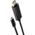 Кабель-адаптер USB 3.1 Type-Cm -->DP(m) 4K@60Hz, 1,8m iOpen (Aopen/Qust) <ACU422MC-1.8M> Кабель-переходник AOpen/Qust USB 3.1 Type C M/DisplayPort M (ACU422MC-1.8M) — для бизнеса и офиса
