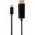 Кабель-адаптер USB 3.1 Type-Cm -->DP(m) 4K@60Hz, 1,8m iOpen (Aopen/Qust) <ACU422MC-1.8M> Кабель-переходник AOpen/Qust USB 3.1 Type C M/DisplayPort M (ACU422MC-1.8M) — для бизнеса и офиса