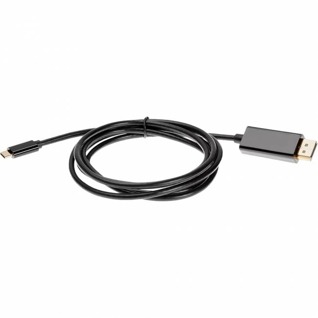 Кабель-адаптер USB 3.1 Type-Cm -->DP(m) 4K@60Hz, 1,8m iOpen (Aopen/Qust) <ACU422MC-1.8M> Кабель-переходник AOpen/Qust USB 3.1 Type C M/DisplayPort M (ACU422MC-1.8M) — для бизнеса и офиса