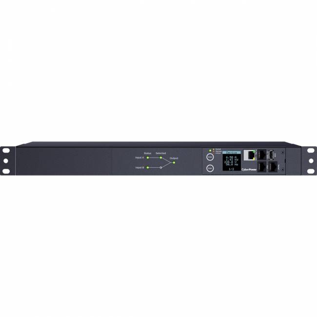 Блок распределения питания CyberPower 1U type 10Amp PDU44004 — для бизнеса и офиса Блок распределения питания CyberPower 1U type 10Amp PDU44004 — для бизнеса и офиса