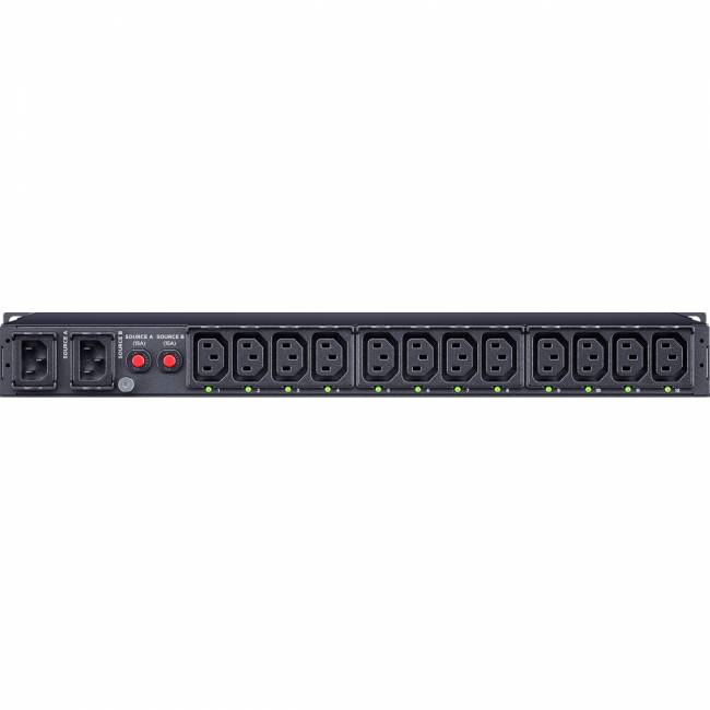 Блок распределения питания CyberPower 1U type 10Amp PDU44004 — для бизнеса и офиса Блок распределения питания CyberPower 1U type 10Amp PDU44004 — для бизнеса и офиса