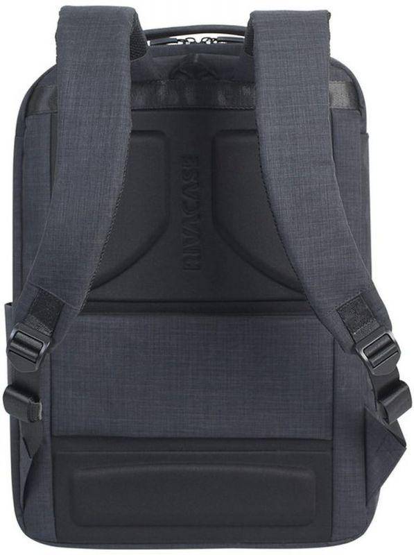 Рюкзак для ноутбука 17.3" Riva 8365 BLACK — для бизнеса и офиса Рюкзак для ноутбука 17.3" Riva 8365 BLACK — для бизнеса и офиса