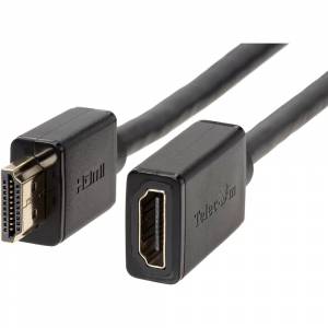 Кабель удлинительный  HDMI-19M---HDMI-19F ver 2.0, 2m, Telecom <TCG-235MF-2M> Кабель Telecom HDMI (m)/HDMI (f) - 2 м (TCG235MF-2M)