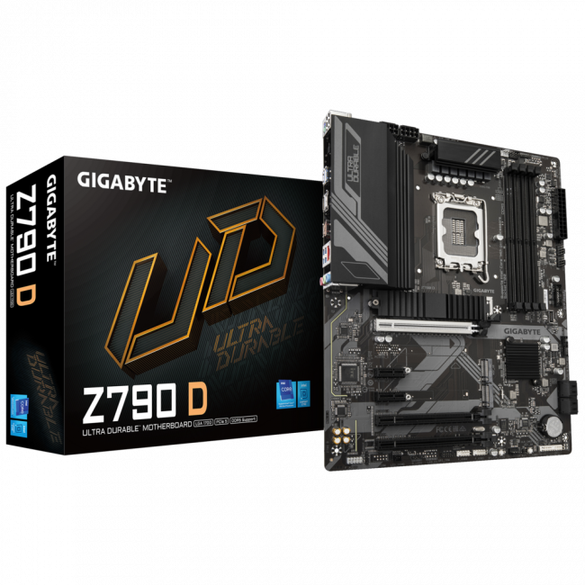 Материнская плата GIGABYTE Z790 D — для бизнеса и офиса Материнская плата GIGABYTE Z790 D — для бизнеса и офиса