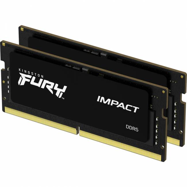 Память оперативная Kingston FURY Impact PnP KF548S38IBK2-16 — для бизнеса и офиса Память оперативная Kingston FURY Impact PnP KF548S38IBK2-16 — для бизнеса и офиса
