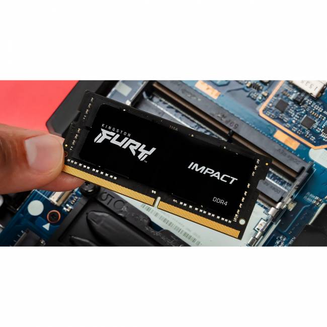 Память оперативная Kingston FURY Impact PnP KF548S38IBK2-16 — для бизнеса и офиса Память оперативная Kingston FURY Impact PnP KF548S38IBK2-16 — для бизнеса и офиса