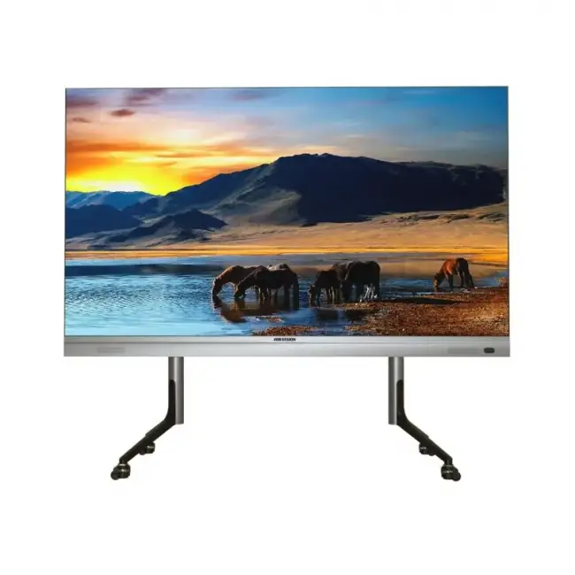 LED экран All-in-one, диагональ 135'', разрешение Full HD, шаг пикселя 1.5 мм, вход HDMI 2.0 x1, USB 3.0 x4 Hikvision DS-D4215FI-135H — для бизнеса и офиса LED экран All-in-one, диагональ 135'', разрешение Full HD, шаг пикселя 1.5 мм, вход HDMI 2.0 x1, USB 3.0 x4 Hikvision DS-D4215FI-135H — для бизнеса и офиса