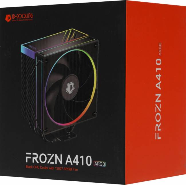 Устройство охлаждения(кулер) ID-COOLING FROZN A410 ARGB — для бизнеса и офиса Устройство охлаждения(кулер) ID-COOLING FROZN A410 ARGB — для бизнеса и офиса