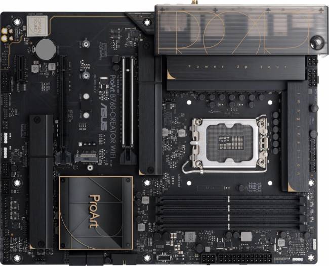 Материнская плата ASUS PROART B760-CREATOR WIFI — для бизнеса и офиса Материнская плата ASUS PROART B760-CREATOR WIFI — для бизнеса и офиса