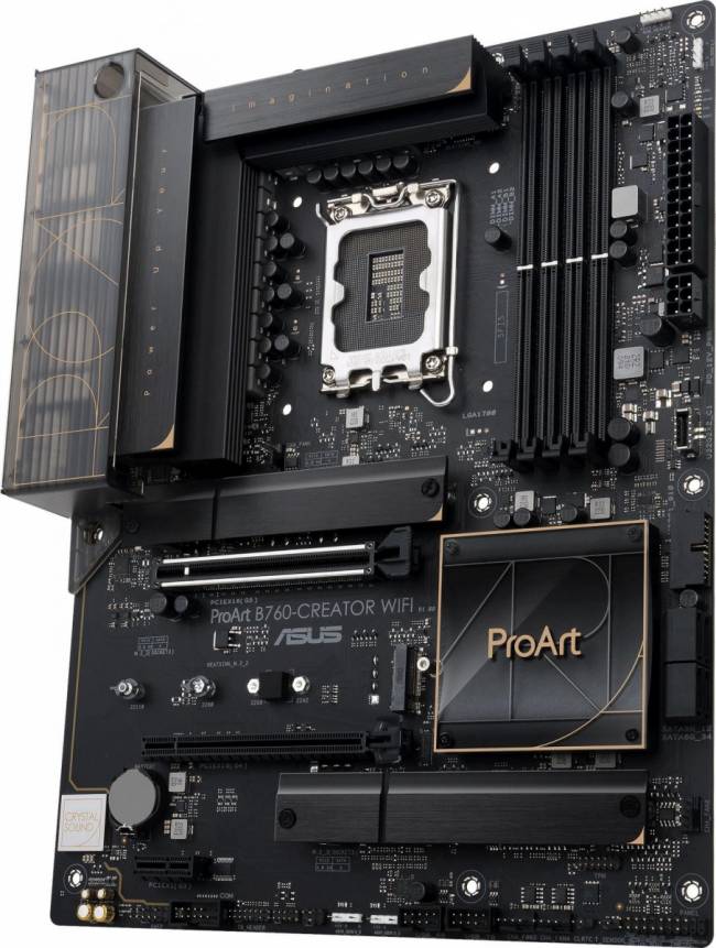 Материнская плата ASUS PROART B760-CREATOR WIFI — для бизнеса и офиса Материнская плата ASUS PROART B760-CREATOR WIFI — для бизнеса и офиса
