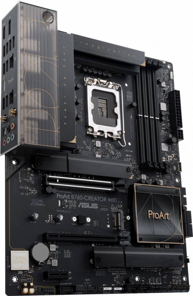 Материнская плата ASUS PROART B760-CREATOR WIFI — для бизнеса и офиса Материнская плата ASUS PROART B760-CREATOR WIFI — для бизнеса и офиса