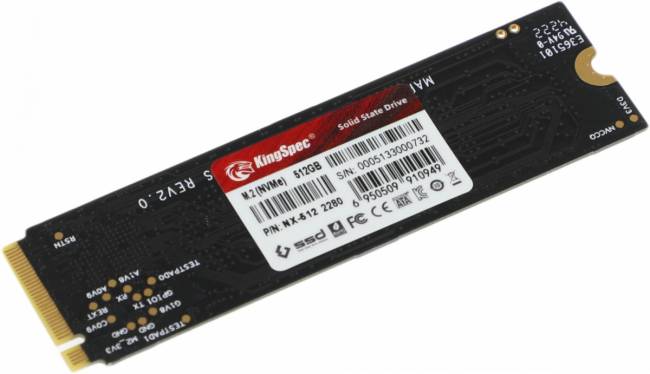 Накопитель SSD SHENZHEN KINGSPEC ELECTRONICS TECHNOLOGY CO LTD NX-512 — для бизнеса и офиса Накопитель SSD SHENZHEN KINGSPEC ELECTRONICS TECHNOLOGY CO LTD NX-512 — для бизнеса и офиса