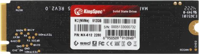 Накопитель SSD SHENZHEN KINGSPEC ELECTRONICS TECHNOLOGY CO LTD NX-512 — для бизнеса и офиса Накопитель SSD SHENZHEN KINGSPEC ELECTRONICS TECHNOLOGY CO LTD NX-512 — для бизнеса и офиса