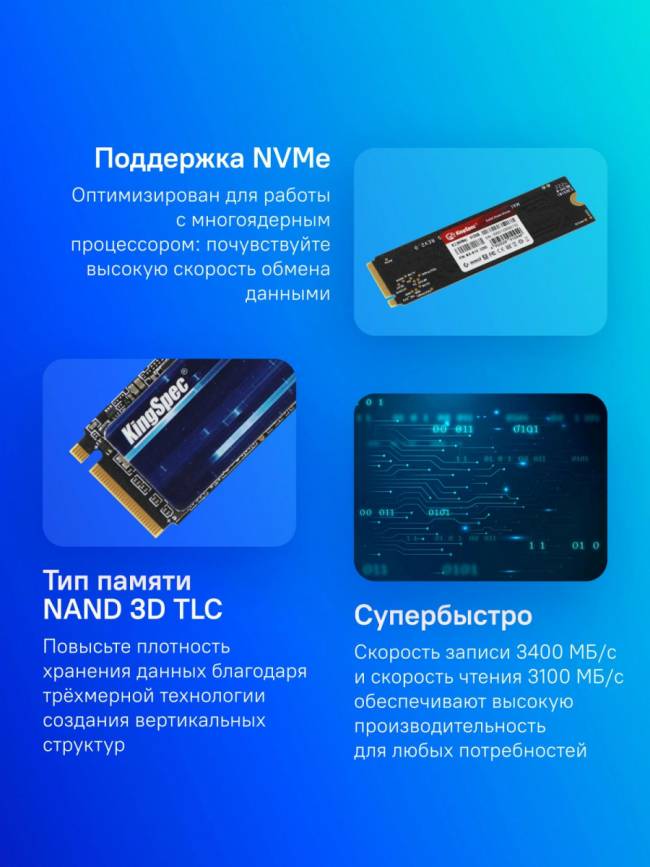 Накопитель SSD SHENZHEN KINGSPEC ELECTRONICS TECHNOLOGY CO LTD NX-512 — для бизнеса и офиса Накопитель SSD SHENZHEN KINGSPEC ELECTRONICS TECHNOLOGY CO LTD NX-512 — для бизнеса и офиса