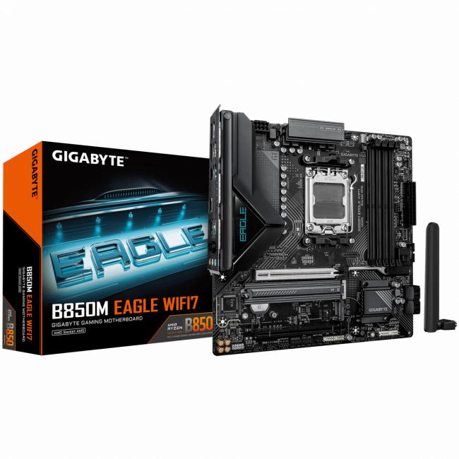 Материнская плата Gigabyte B850M EAGLE WIFI7 — для бизнеса и офиса