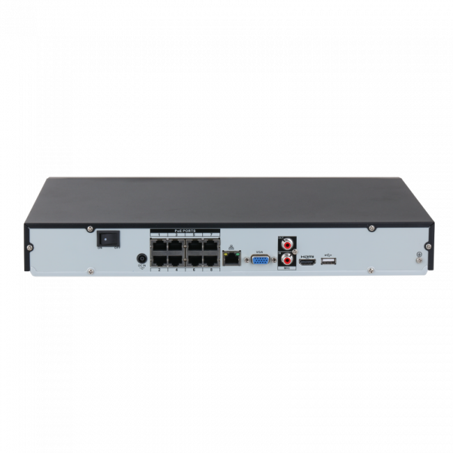 8-канальный IP-видеорегистратор с PoE 4K Dahua DHI-NVR2208-8P-I2 — для бизнеса и офиса 8-канальный IP-видеорегистратор с PoE 4K Dahua DHI-NVR2208-8P-I2 — для бизнеса и офиса