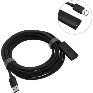 Активный кабель-удлинитель Vention USB 3.0 AM/AF с усилителем - 5м Черный Активный кабель-удлинитель Vention CBMBJ USB 3.0 AM/AF с усилителем - 5м