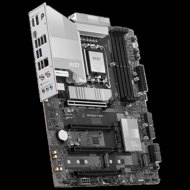 Материнская плата MSI PRO B860-P WIFI — для бизнеса и офиса Материнская плата MSI PRO B860-P WIFI — для бизнеса и офиса