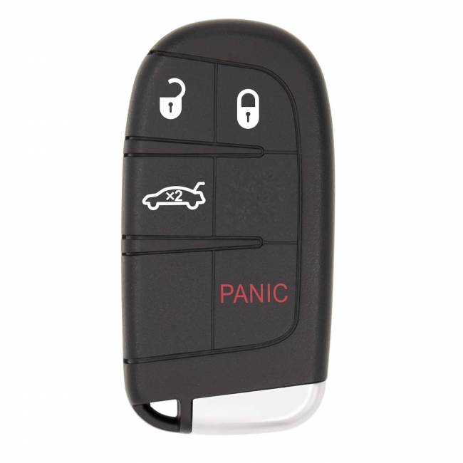 Ключ смарт CHRYSLER 200/300 2015-2021 ID46 PCF7945A/PCF7953A 433 MHz ASK M3M-40821302 + вставка CY24 — для бизнеса и офиса