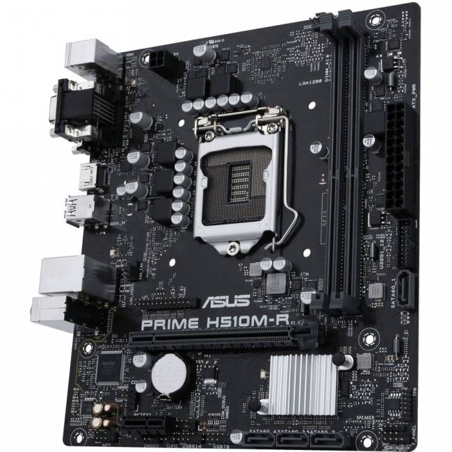 Материнская плата ASUS PRIME H510M-R-SI (90MB18C0-M0ECY0) — для бизнеса и офиса Материнская плата ASUS PRIME H510M-R-SI (90MB18C0-M0ECY0) — для бизнеса и офиса