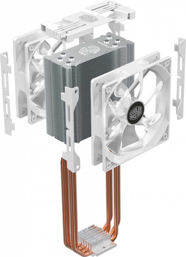 Кулер для процессора Cooler Master Hyper 212 LED Turbo White Edition — для бизнеса и офиса Кулер для процессора Cooler Master Hyper 212 LED Turbo White Edition — для бизнеса и офиса