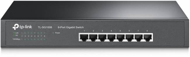 Сетевой коммутатор TP-Link TL-SG1008 — для бизнеса и офиса Сетевой коммутатор TP-Link TL-SG1008 — для бизнеса и офиса