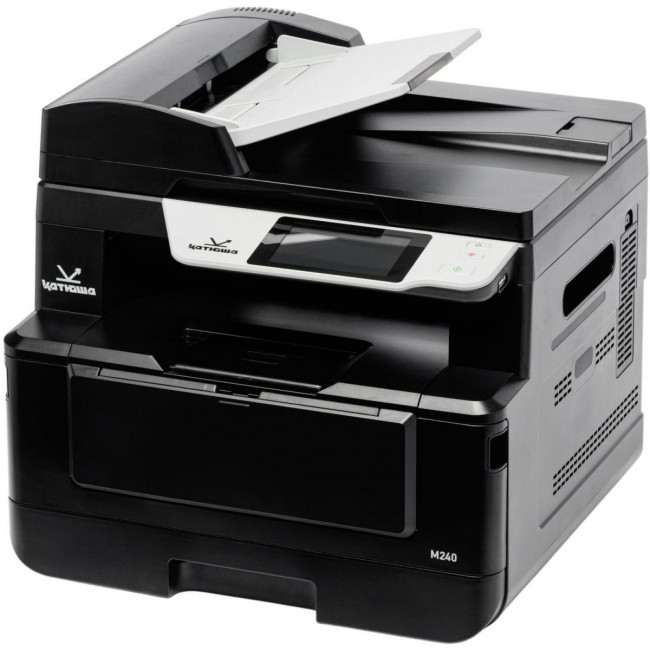 МФУ Катюша M240 принтер/копир/сканер, А4 формат, монохромный 40 стр/мин, 1200 dpi. Скан: цвет/чб. 4 ГБ RAM, 1 Гб Ethernet, USB, USB-host, Wi-Fi (опция), Факс (опция). Тонер в комплекте 3 000 отпечатков. Российское производство, Российская мат.плата; РЕЕСТ — для бизнеса и офиса МФУ Катюша M240 принтер/копир/сканер, А4 формат, монохромный 40 стр/мин, 1200 dpi. Скан: цвет/чб. 4 ГБ RAM, 1 Гб Ethernet, USB, USB-host, Wi-Fi (опция), Факс (опция). Тонер в комплекте 3 000 отпечатков. Российское производство, Российская мат.плата; РЕЕСТ — для бизнеса и офиса