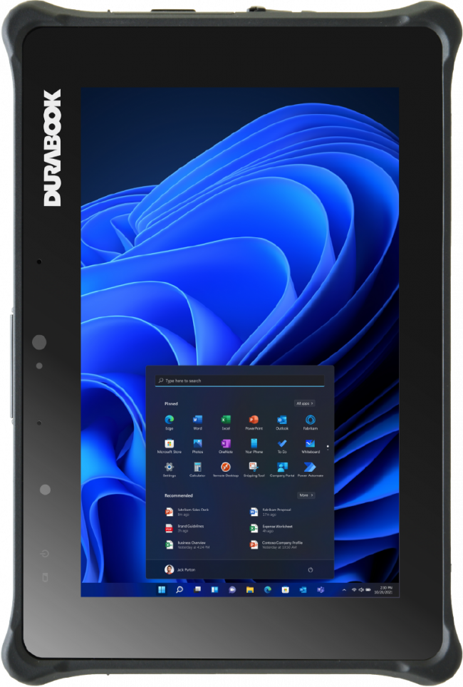 Защищенный планшет R8 STD Durabook R8H1P1DABAXX — для бизнеса и офиса Защищенный планшет R8 STD Durabook R8H1P1DABAXX — для бизнеса и офиса