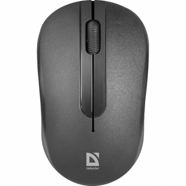 Defender Беспроводная оптическая мышь Hit MM-495 черный,3 кнопки,1600 dpi Defender Hit MM-495 (52495) — для бизнеса и офиса Defender Беспроводная оптическая мышь Hit MM-495 черный,3 кнопки,1600 dpi Defender Hit MM-495 (52495) — для бизнеса и офиса