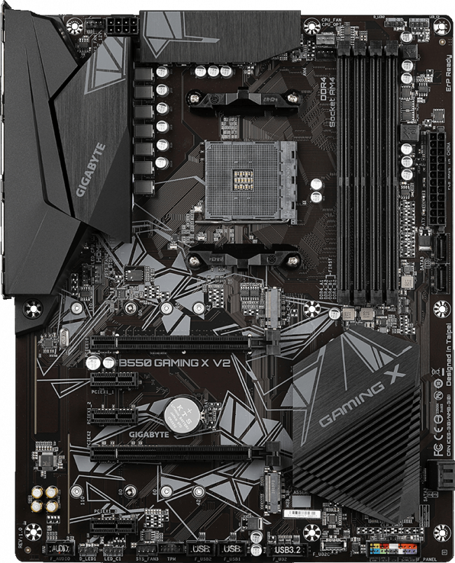 Материнская плата Gigabyte B550 Gaming X V2 (rev. 1.0) — для бизнеса и офиса Материнская плата Gigabyte B550 Gaming X V2 (rev. 1.0) — для бизнеса и офиса
