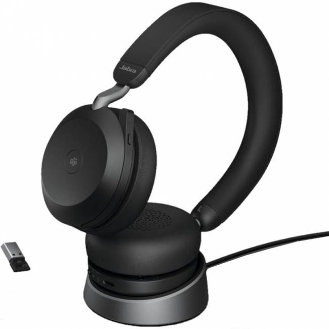 Гарнитура беспроводная Jabra Evolve2 75 — для бизнеса и офиса Гарнитура беспроводная Jabra Evolve2 75 — для бизнеса и офиса