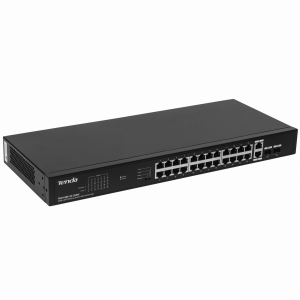 Коммутатор Tenda TEG1128P-24-250W