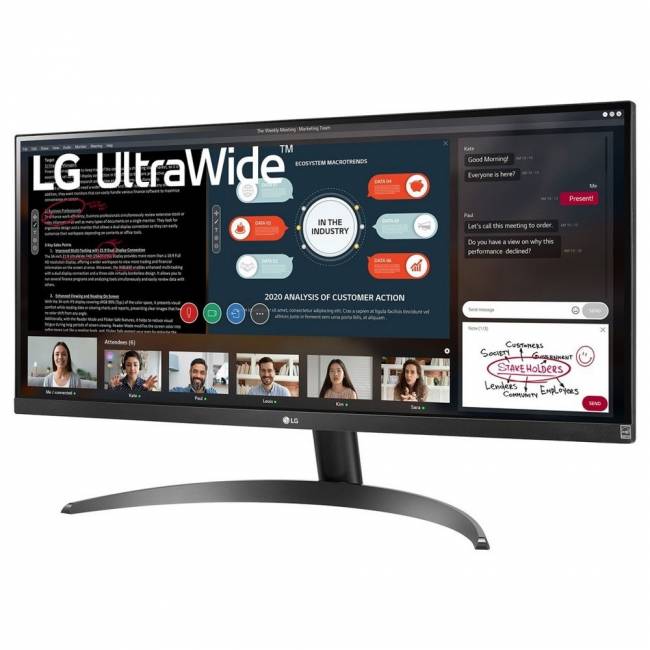 Монитор LG LCD 29WP500-B LG 29WP500-B — для бизнеса и офиса Монитор LG LCD 29WP500-B LG 29WP500-B — для бизнеса и офиса